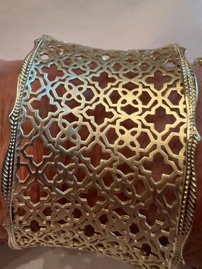 Kendra Scott Cuff Bracelet in Shimmering Gold Tone